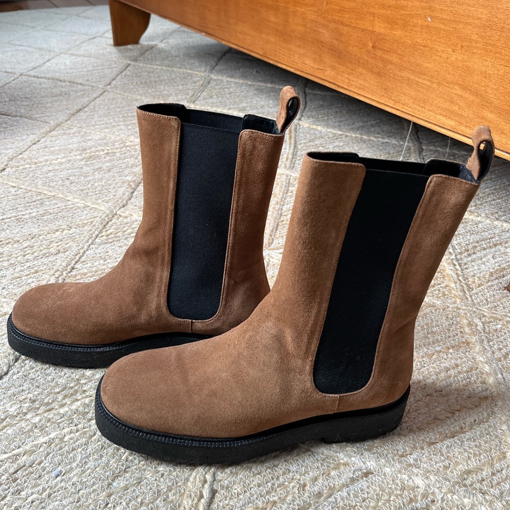 NWOT Staud Suede Boots